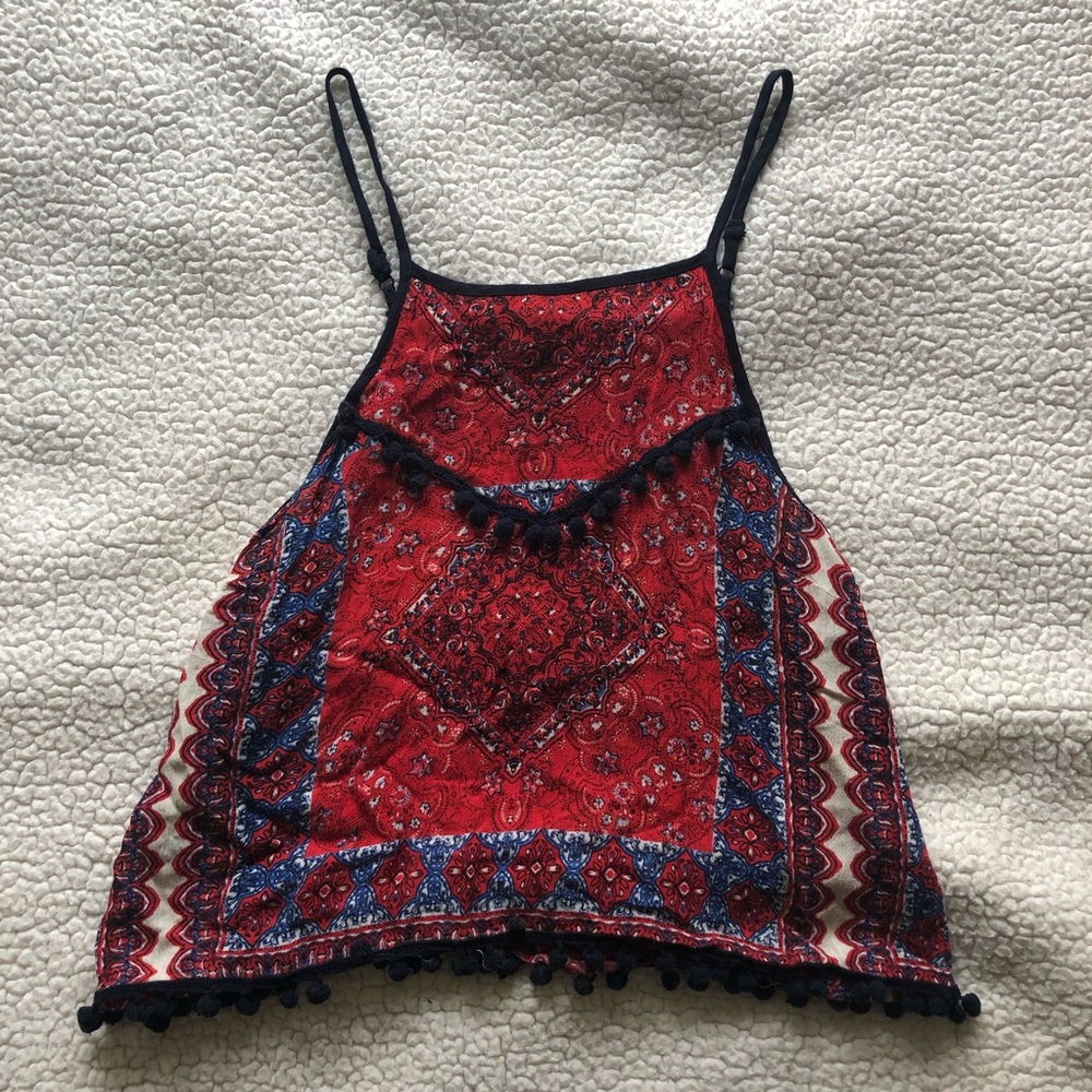 Band of Gypsies | Red Bohemian Top